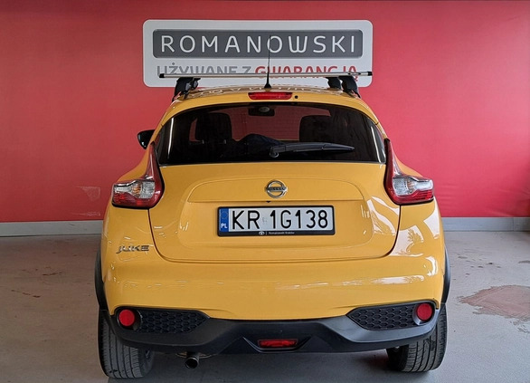 Nissan Juke cena 52900 przebieg: 102668, rok produkcji 2015 z Kraków małe 379